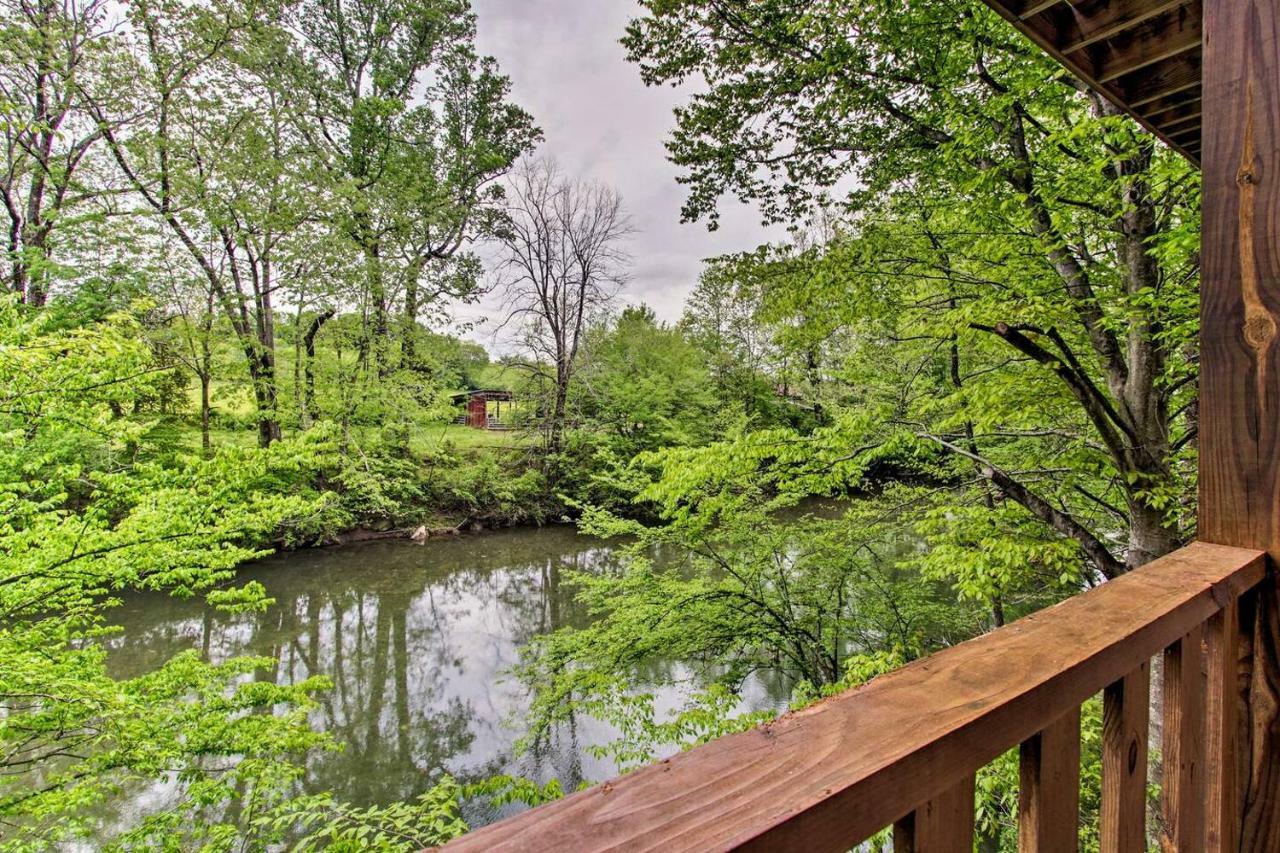 River Rush- Cozy Riverfront Cabin 5 Mi To Pigeon Forge Sevierville Exterior foto