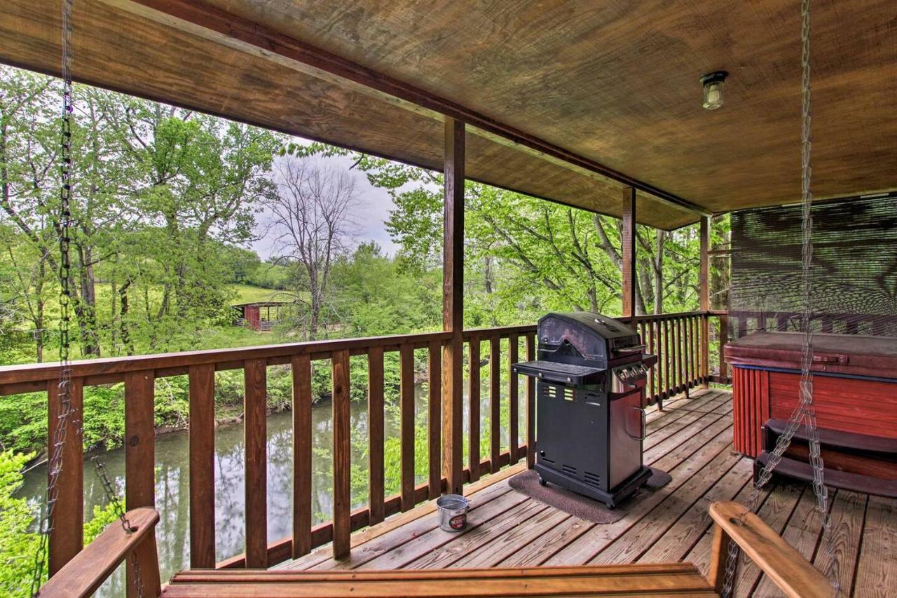 River Rush- Cozy Riverfront Cabin 5 Mi To Pigeon Forge Sevierville Exterior foto