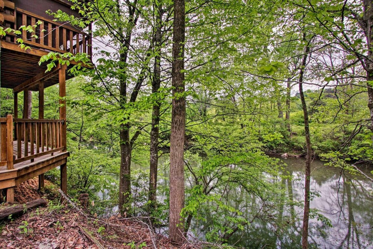 River Rush- Cozy Riverfront Cabin 5 Mi To Pigeon Forge Sevierville Exterior foto